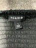Torrid Black 3/4 Sleeve Top Size 1X Plus (1) - photo 7