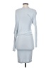 BCBGMAXAZRIA Solid Gray Cocktail Dress Size XS - photo 2