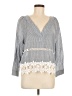 Young Essence Gray 3/4 Sleeve T-Shirt Size M - photo 1