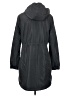 BCBGeneration 100% Polyester Black Green Raincoat Size S - photo 2