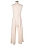 Calvin Klein Solid Ivory Jumpsuit Size 8 - photo 2