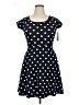 Gilli Polka Dots Black Casual Dress Size M - photo 1