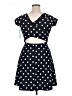 Gilli Polka Dots Black Casual Dress Size M - photo 2