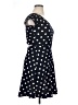 Gilli Polka Dots Black Casual Dress Size M - photo 4