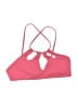 Robin Piccone Solid Pink Swimsuit Top Size S - photo 1