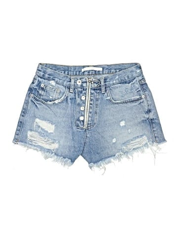 Trafaluc by Zara Denim Shorts (view 1)