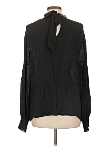 Go By Go Silk Long Sleeve Silk Top (view 2)