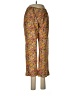 Assorted Brands 100% Viscose Paisley Yellow Casual Pants Size 8 - photo 1