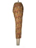 Assorted Brands 100% Viscose Paisley Yellow Casual Pants Size 8 - photo 4
