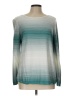 Chico's Teal Pullover Sweater Size Lg (2) - photo 1