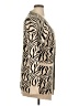 Merokeety Animal Print Tan Cardigan Size XL - photo 4