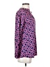 Escapada 100% Rayon Pink Blue Long Sleeve Blouse Size S - photo 4
