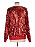 Jess Lea 100% Polyester Red Long Sleeve Top Size L - photo 2