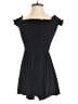 Garage Solid Black Cocktail Dress Size S - photo 1