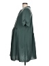 Hatch 100% Polyester Solid Green Casual Dress Size Lg Maternity (3) - photo 5