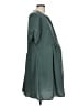 Hatch 100% Polyester Solid Green Casual Dress Size Lg Maternity (3) - photo 4