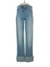 Gap Color Block Blue Jeans Size 0R - photo 1
