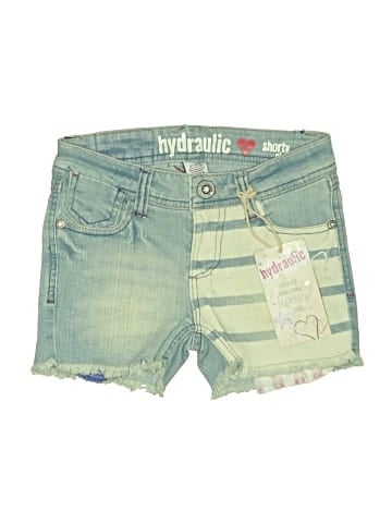 Hydraulic Denim Shorts (view 1)