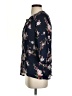 Joie 100% Silk Floral Black 3/4 Sleeve Silk Top Size S - photo 5