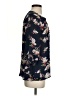 Joie 100% Silk Floral Black 3/4 Sleeve Silk Top Size S - photo 4