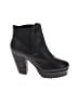 Steve Madden 100% Leather Black Ankle Boots Size 7 1/2 - photo 1
