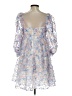 Storia 100% Polyester Blue Casual Dress Size S - photo 2