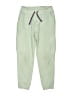 Crewcuts Solid Green Casual Pants Size 8 - 9 - photo 1