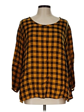 Cut Loose 3/4 Sleeve Blouse (view 1)
