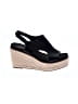 Corkys Black Wedges Size 8 - photo 1