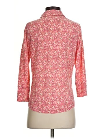 J. McLaughlin 3/4 Sleeve Button-Down Shirt (view 2)