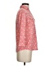 J. McLaughlin Paisley Pink 3/4 Sleeve Button-Down Shirt Size S - photo 4