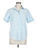 Unbranded Blue Short Sleeve Blouse Size M - photo 1
