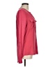Soho 100% Rayon Red Long Sleeve Blouse Size M - photo 4