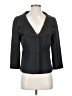 Ann Taylor 100% Polyester Black Blazer Size 4 - photo 1