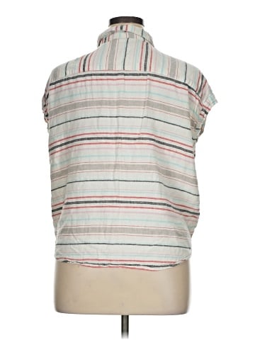 Weatherproof Sleeveless Button-Down Shirt (view 2)