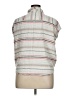 Weatherproof Stripes Gray Sleeveless Button-Down Shirt Size XL - photo 2