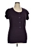 Assorted Brands 100% Acrylic Purple Cardigan Size XL - photo 1