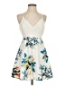 Unbranded Floral White Cocktail Dress Size S - photo 1