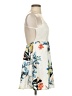 Unbranded Floral White Cocktail Dress Size S - photo 4