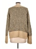 On 34th Chevron-herringbone Tan Pullover Sweater Size L - photo 2