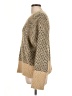 On 34th Chevron-herringbone Tan Pullover Sweater Size L - photo 5