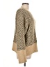 On 34th Chevron-herringbone Tan Pullover Sweater Size L - photo 4