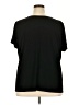 Fashion Bug Black Short Sleeve T-Shirt Size 2X - photo 2