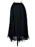Patra Solid Black Formal Skirt Size 4 - photo 1