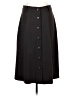 J.Jill 100% Polyester Solid Black Formal Skirt Size 4 (petite) - photo 1