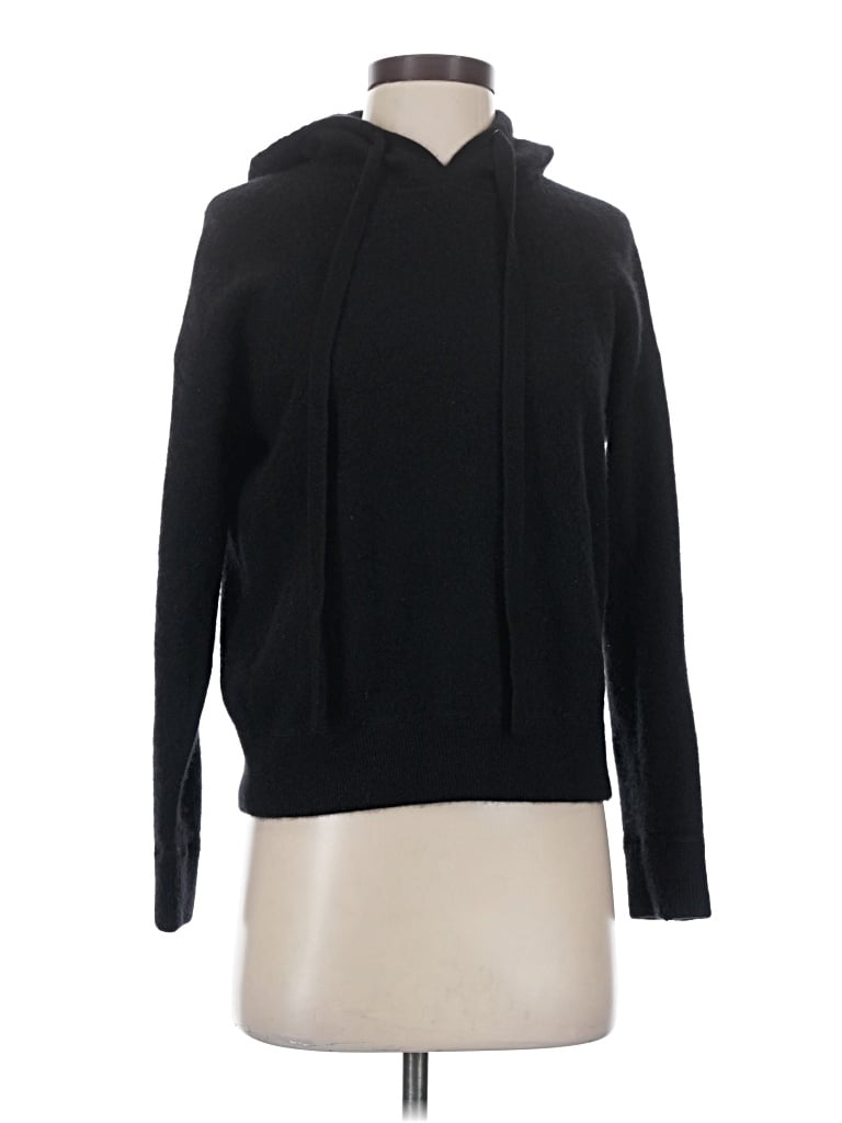 Pre-owned C By Bloomingdale's Pullover Sweater In Black