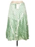 Young Essence 100% Polyester Argyle Green Casual Skirt Size L - photo 2