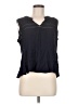 Ann Taylor LOFT 100% Rayon Black Sleeveless Blouse Size M - photo 1
