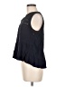 Ann Taylor LOFT 100% Rayon Black Sleeveless Blouse Size M - photo 5