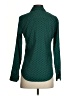 Ann Taylor 100% Polyester Polka Dots Green Long Sleeve Blouse Size XXS - photo 2
